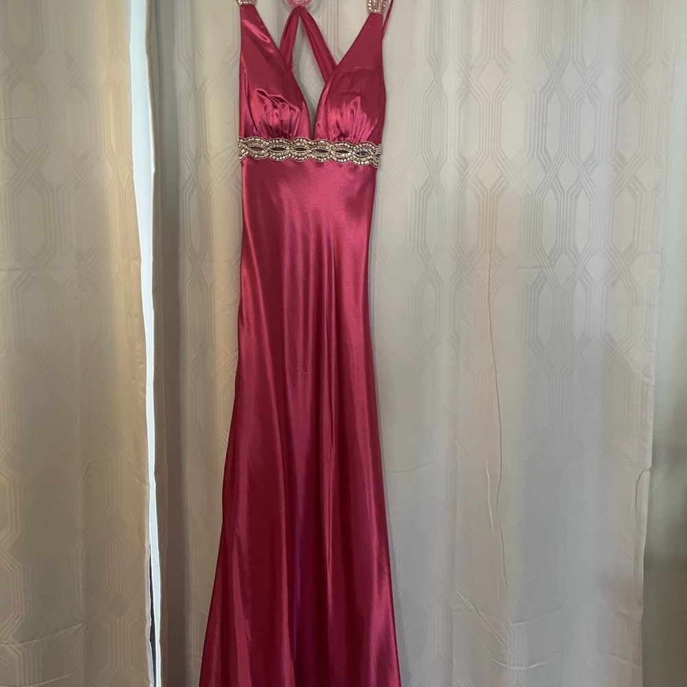 Faviana Couture Prom Dress. Size 10, Pink brand new with tags.